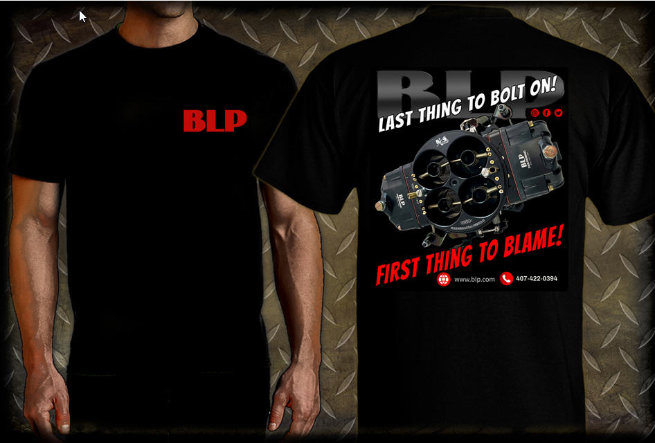 BLP T-Shirt BLK "First to Blame"